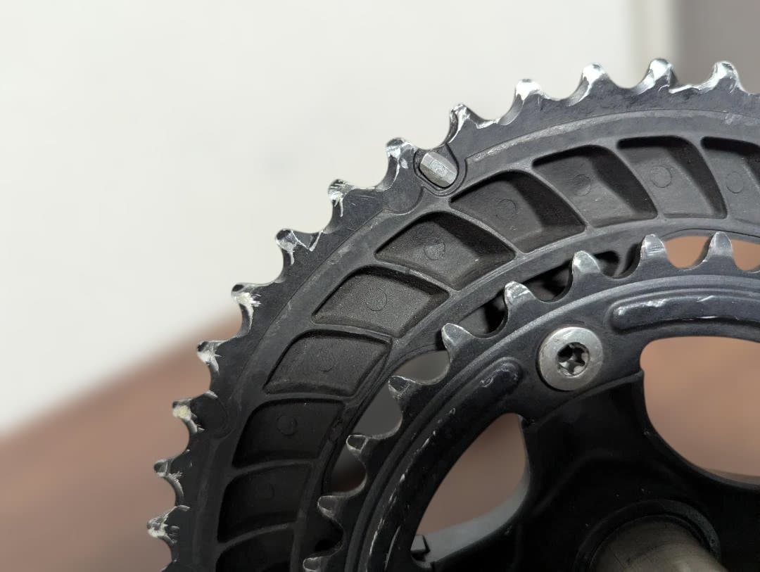 Shimano 105 クランクセット 160mm ブラック　50/34