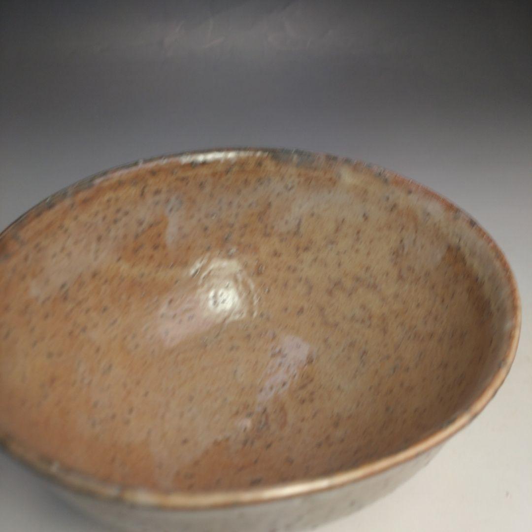 イ130 茶碗『萩焼窯元　大和吉孝松緑』『萩茶碗　共箱』抹茶碗　茶道具