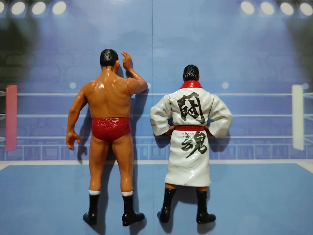 アントニオ猪木＆ジャイアント馬場　フィギュア 2体セット