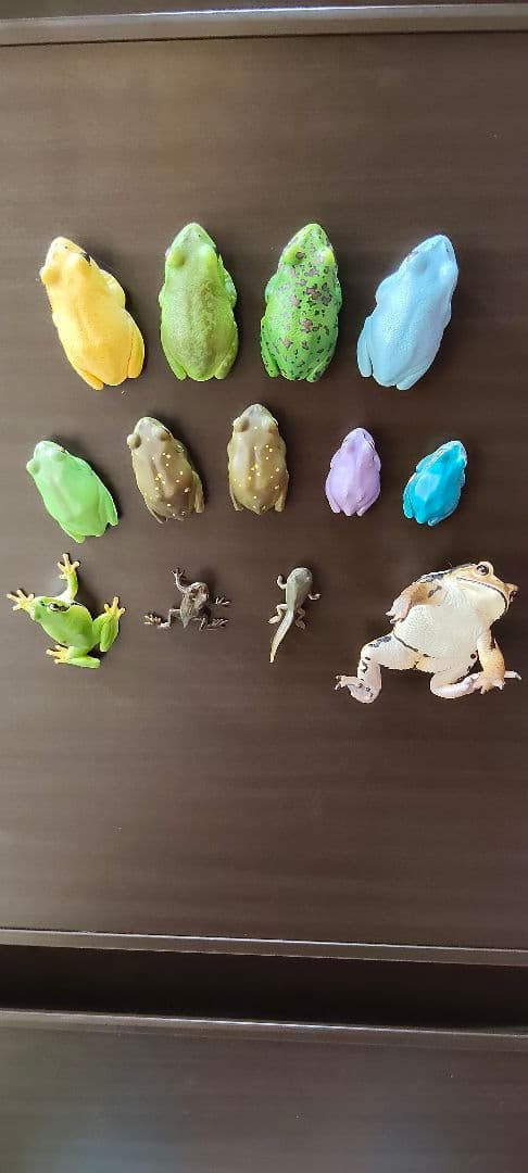 カエル　フィギュア　マグネット