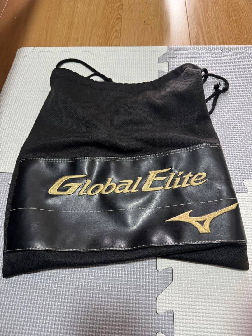 Global Elite 硬式グローブ ベージュ 収納袋付き