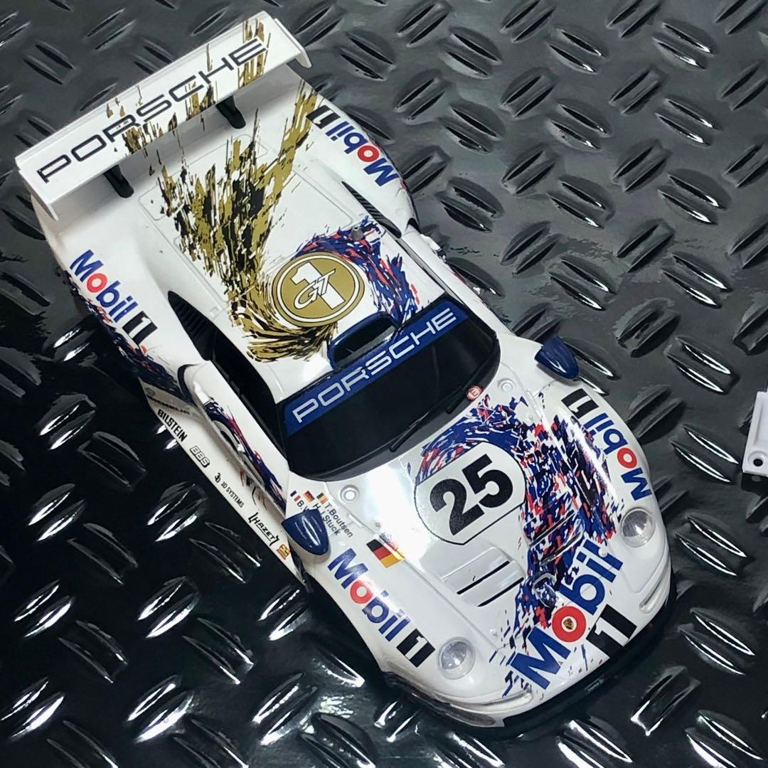 未走行 京商 ミニッツ ポルシェ 911 GT1 LM ASC ボディ