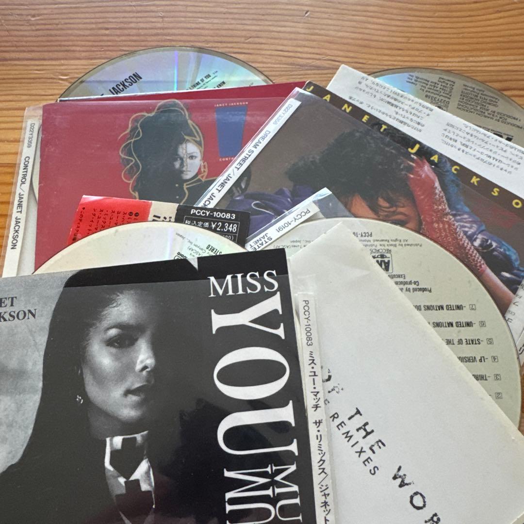 Janet Jackson 国内版 CD 9枚セット