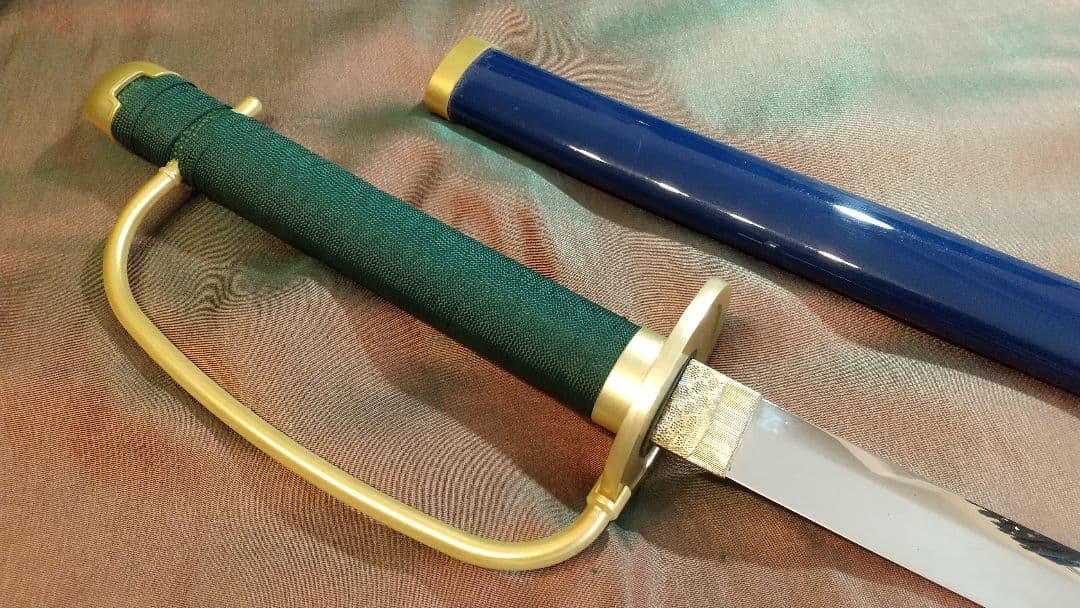 【金属刀身】模造刀 海賊 ワンピース シャンクス 武具 日本刀 コスプレ 模擬刀