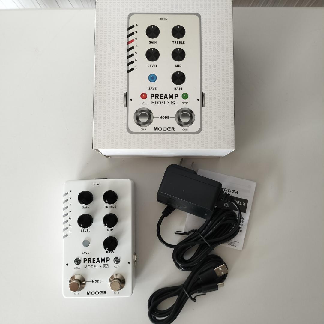 新品：Mooer PREAMP MODEL X2