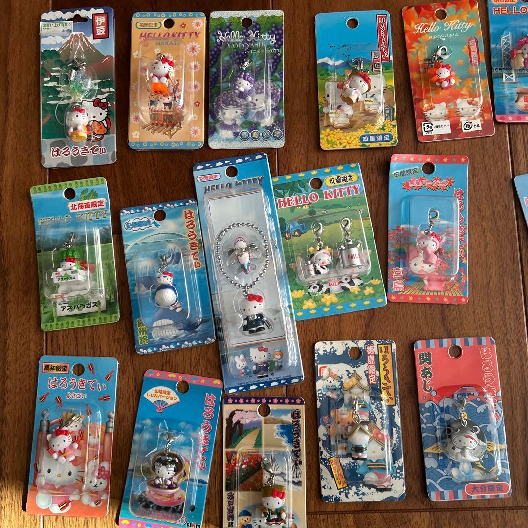 ご当地ハローキティ チャーム サンリオ キーホルダー 等コレクション