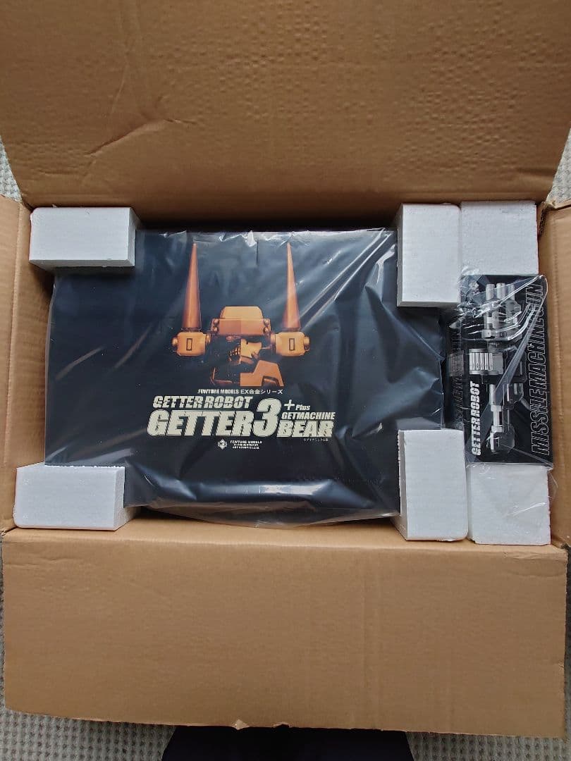 EX合金　アートストーム　ゲッターロボ初回バージョン4点セット