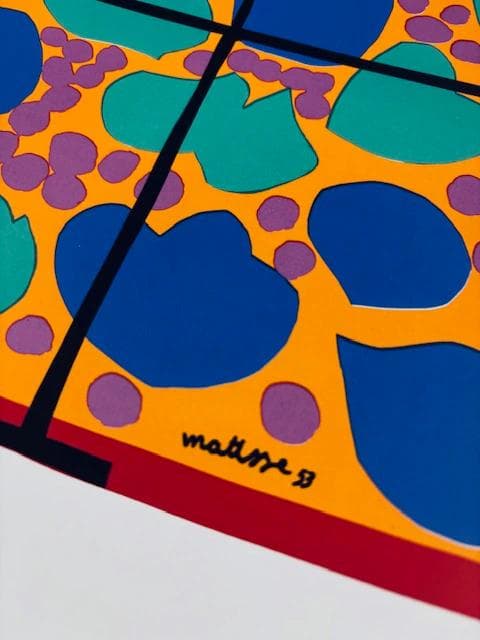 額装品/つたの花/アンリ マティス/ポスター/アート/インテリア