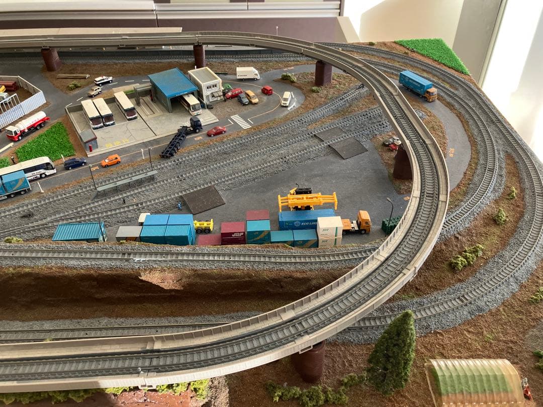 Nゲージ鉄道模型セット完成品