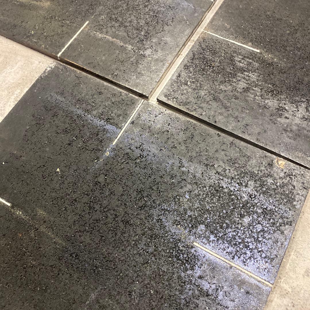 【中古品】陶芸　棚板35×40(厚8mm)5枚組③(スリット有り)