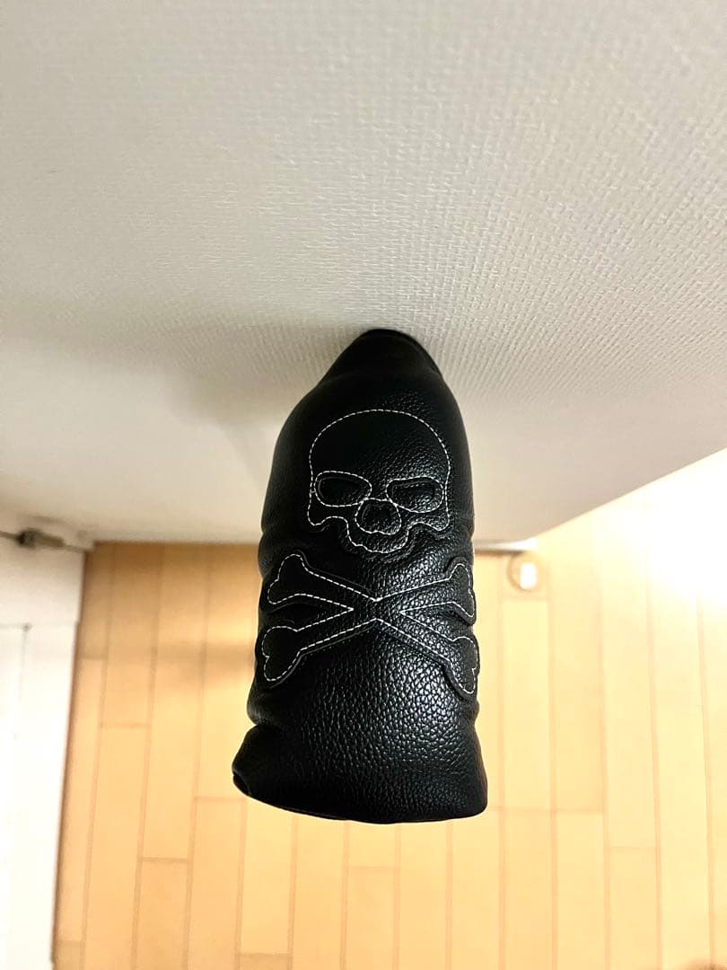 中尺パター☆幅広ピン型☆アームロックに最適☆短く握ってカウンターバランスも良い☆