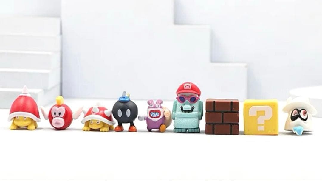 [新品] マリオ フィギュア 48体セット tt