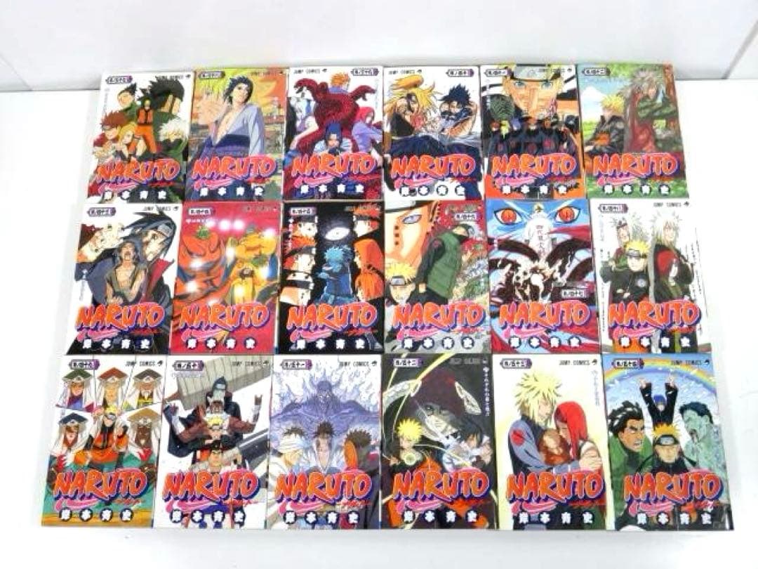 NARUTO -ナルト- 全72巻完結セット 岸本 斉史 ジャンプコミックス
