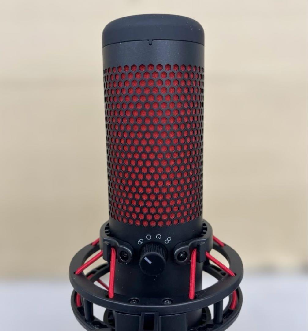 512501 HyperX QuadCast スタンドアロンマイク ブラック