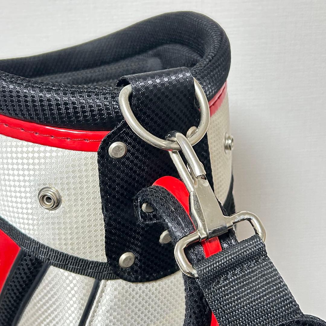 HONMA ホンマ ゴルフ キャディバッグ 5分割 ホワイト×ブラック×レッド
