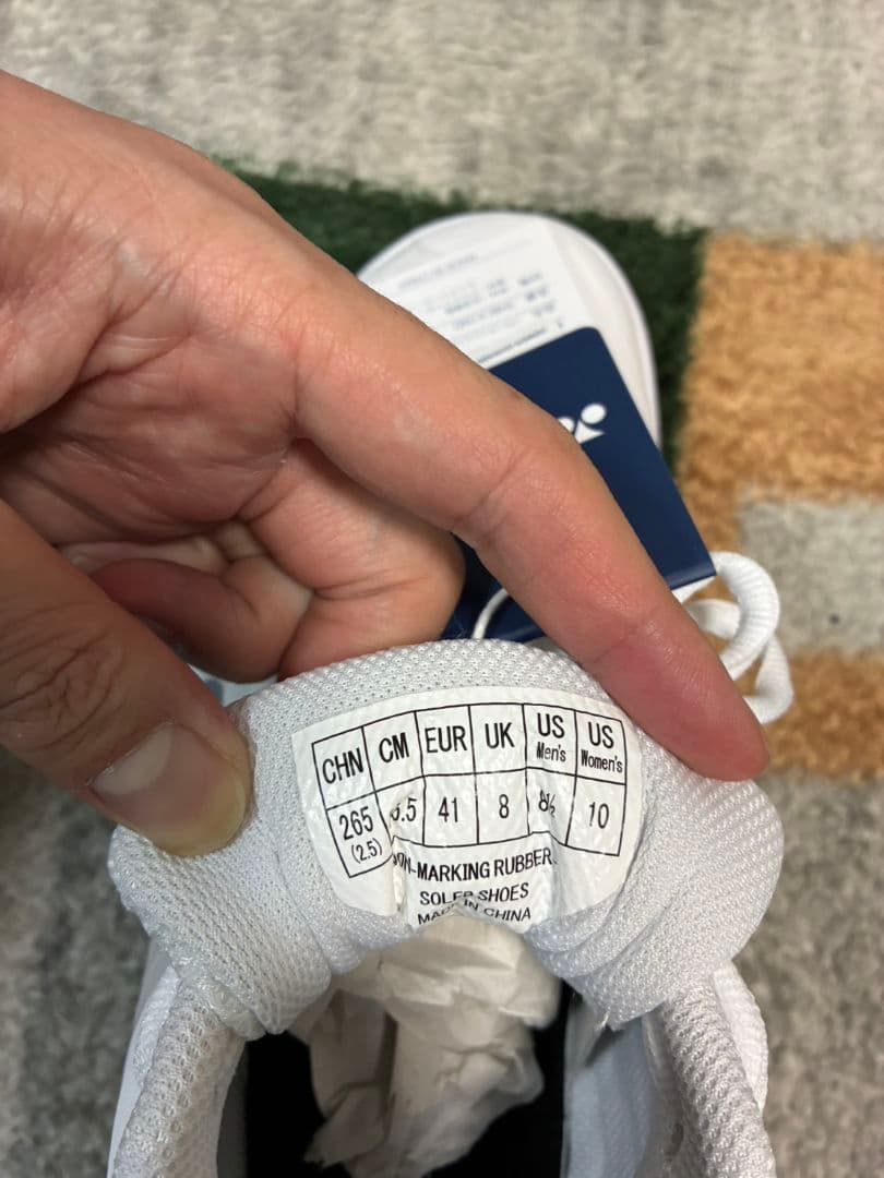 YONEX CASCADE バドミントンシューズ ホワイト