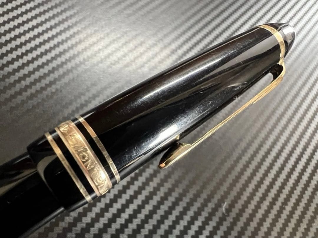 美品 モンブラン マイスターシュテュック 146 14C 全金 EF 万年筆