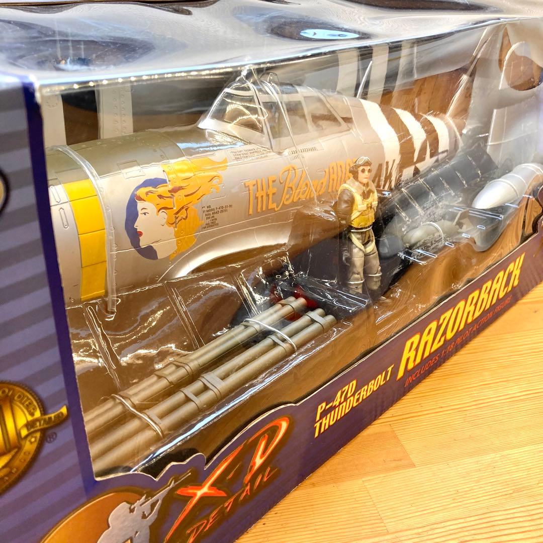 【新品未使用】1/18 P-47 サンダーボルト レイザーバックver