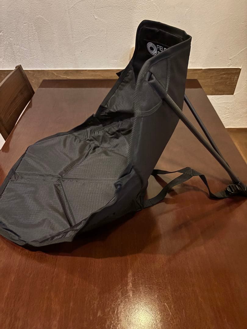 FIELD RECORD 折りたたみアウトドアチェア 黒