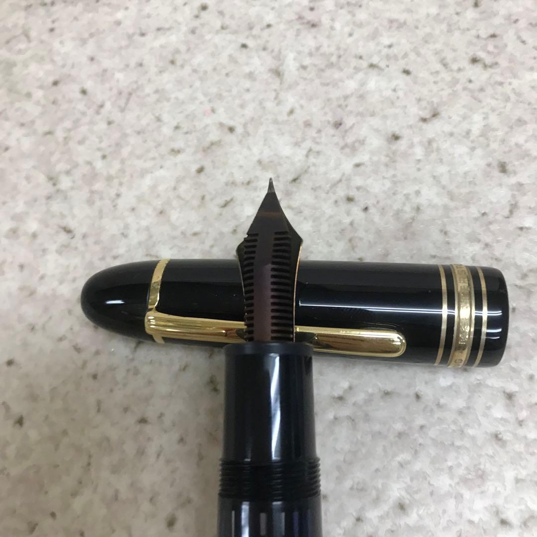 n*0様 D モンブラン マイスターシュテュック 万年筆 18K 750 刻印