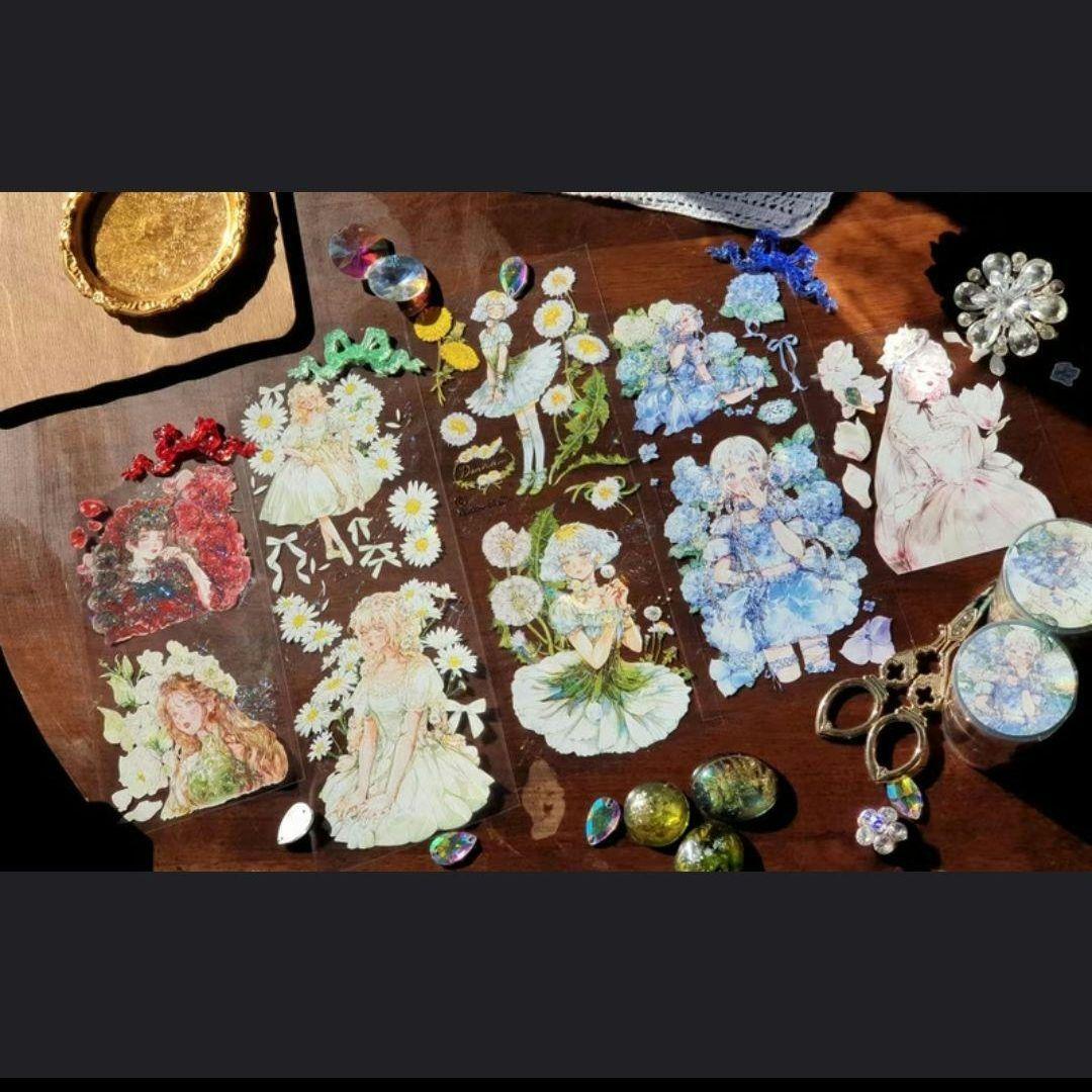 House of Ella 海外マステ 女の子 人物 コラージュ 素材