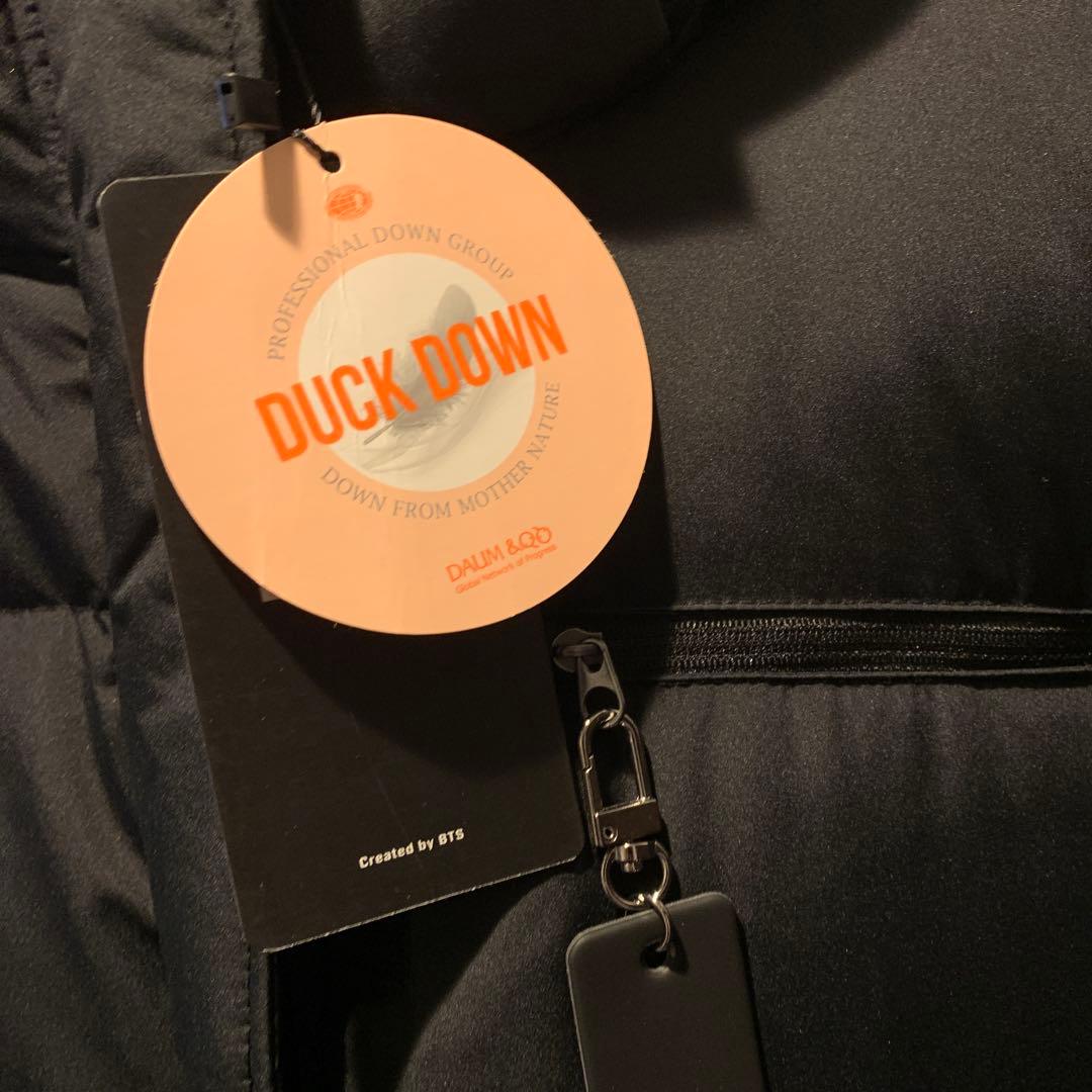 BTS JIN BT21 RJ ブラック ロングダウンジャケット