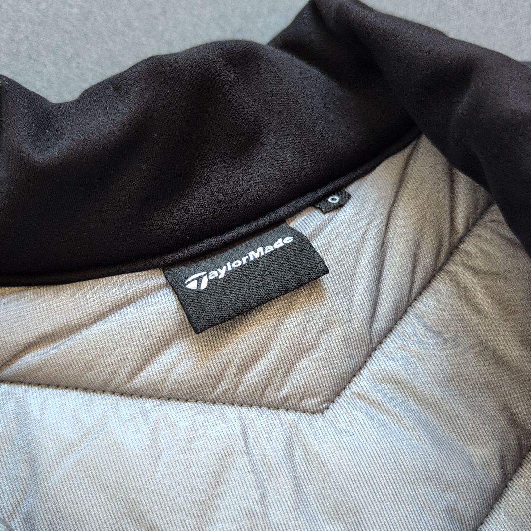 【極美品】テーラーメイドゴルフ　中綿フルジップダウンベスト　O 黒