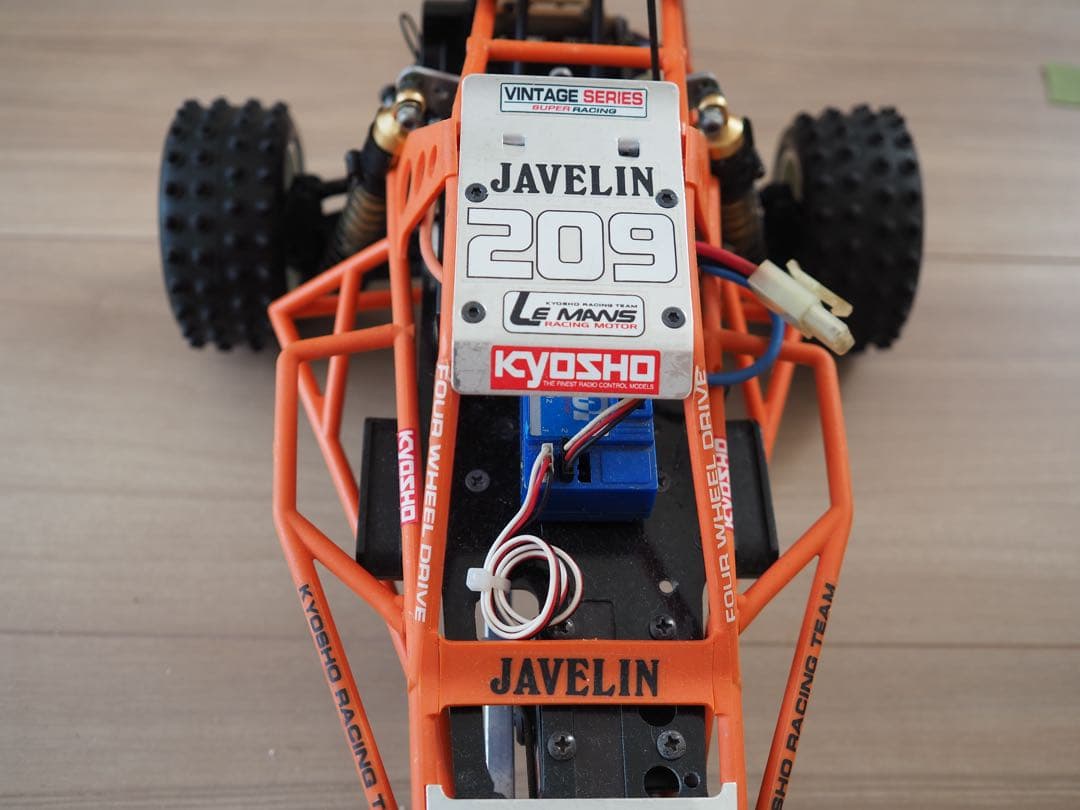 京商オプティマ　ジャベリン仕様　プロポ 、メカ付き組立済み　各種カスタム