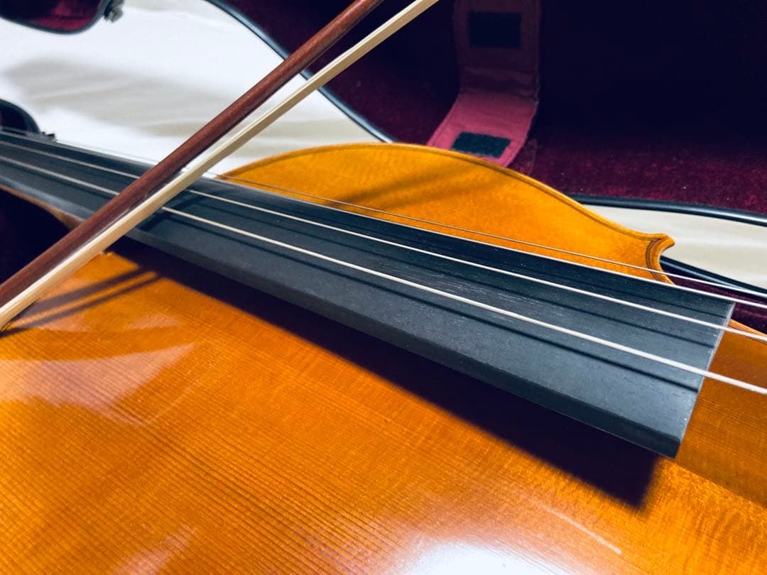 総額37万以上 YAMAHA VC7G チェロ 4/4 美品 専用ケース 弓付