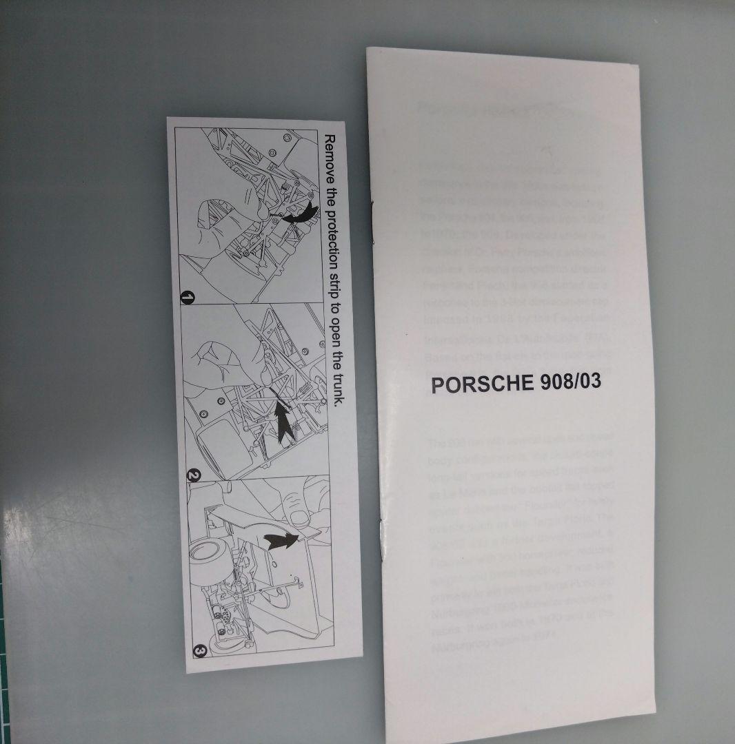 【美品特価】1/18 オートアート ポルシェ 908/03 マルティーニ