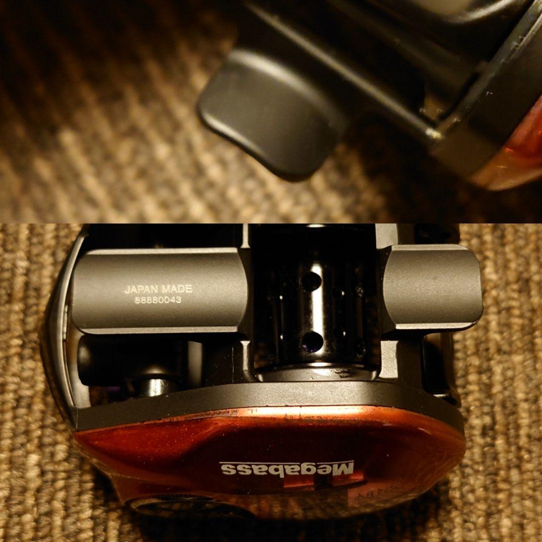 新品未使用限定生産モデルメガバスx魚矢13ゾンダ 68L ロッソ レフトハンドル