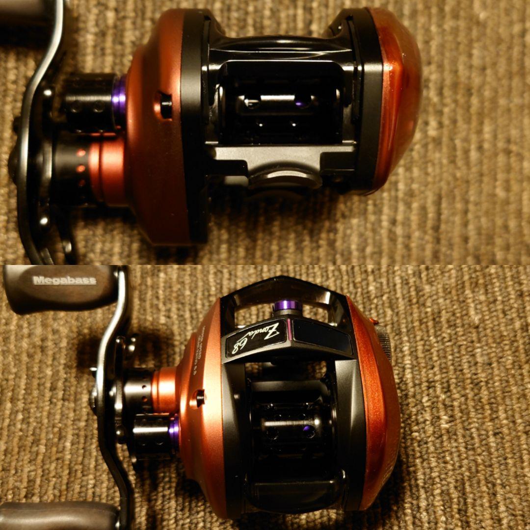 新品未使用限定生産モデルメガバスx魚矢13ゾンダ 68L ロッソ レフトハンドル