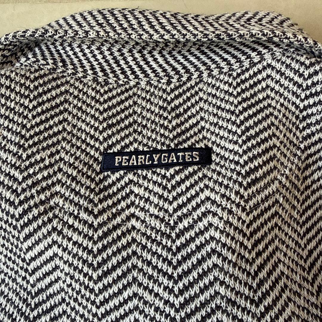 PEARLY GATES ヘリンボーンポロシャツ　made in Japan