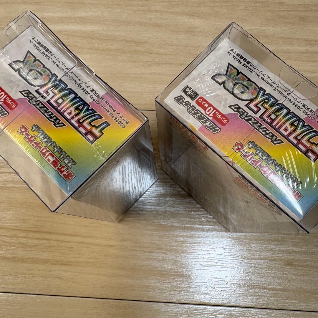 ポケモンカード テラスタルフェスex シュリンク付き 2BOX マクドおまけ付き