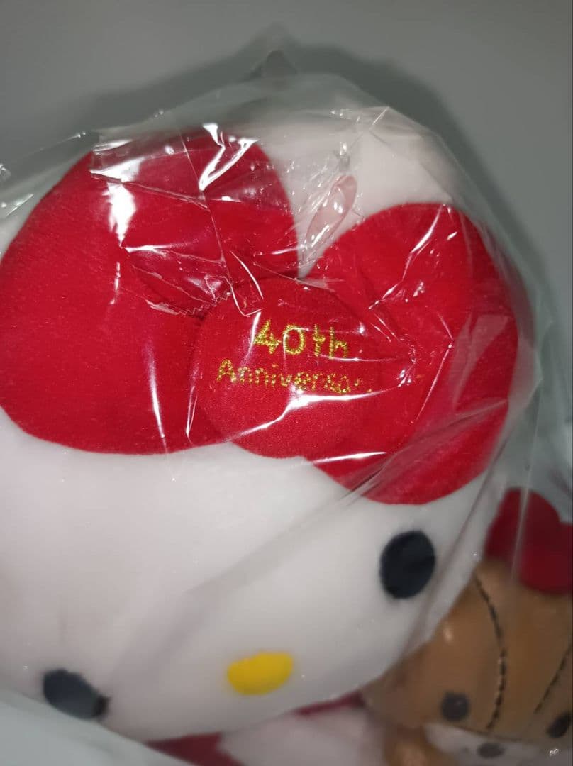 激レア！　キティ　タイニーチャム　40周年記念ぬいぐるみ