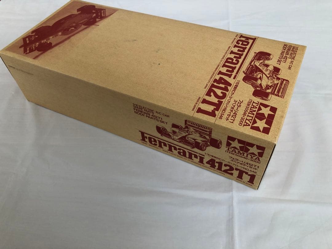 タミヤ 1/10 RC F1 フェラーリ 412T1 スペアボディ 絶版 希少