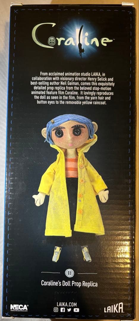 コララインとボタンの魔女 プロップレプリカ フィギュア