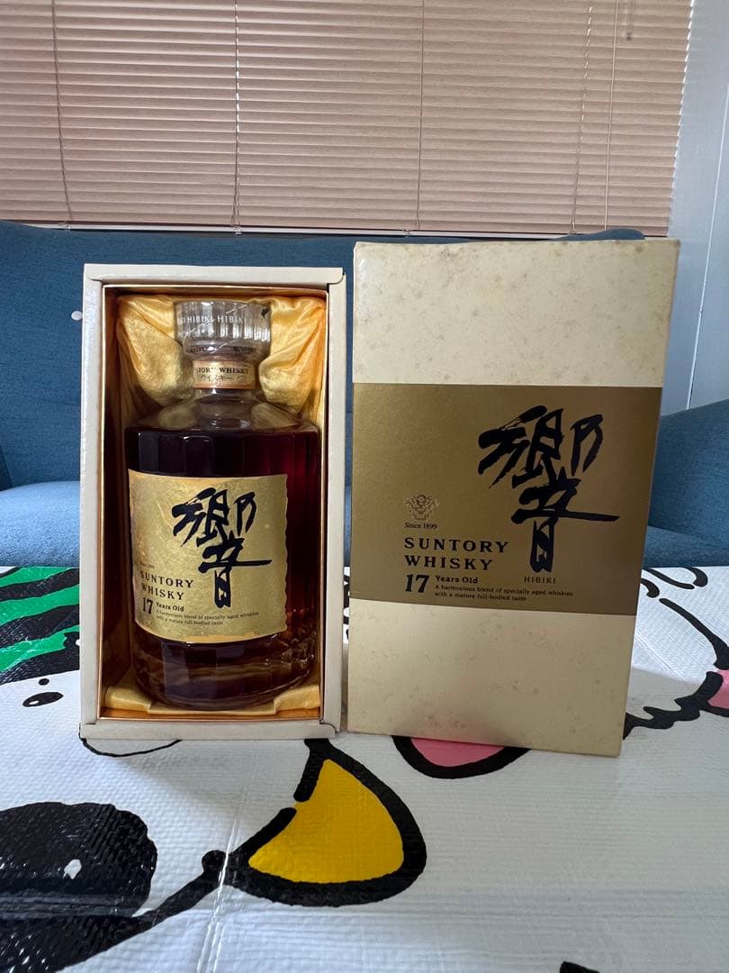 山崎サントリーウイスキー ゴルドラベル響 17年