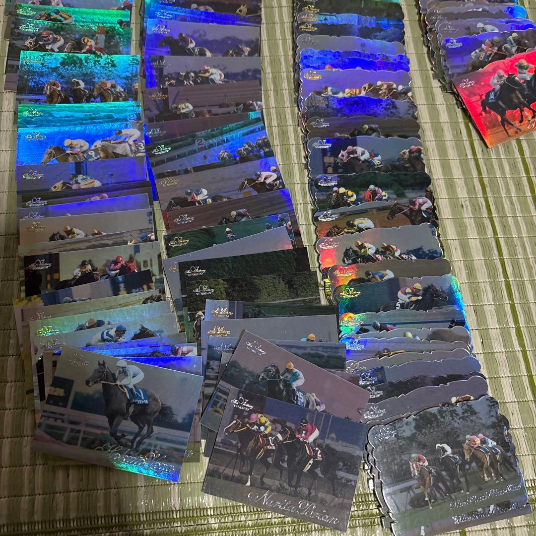 イ*将様 競馬カード　キラキラ　馬　乗馬　まとめ売り　アルバム G１