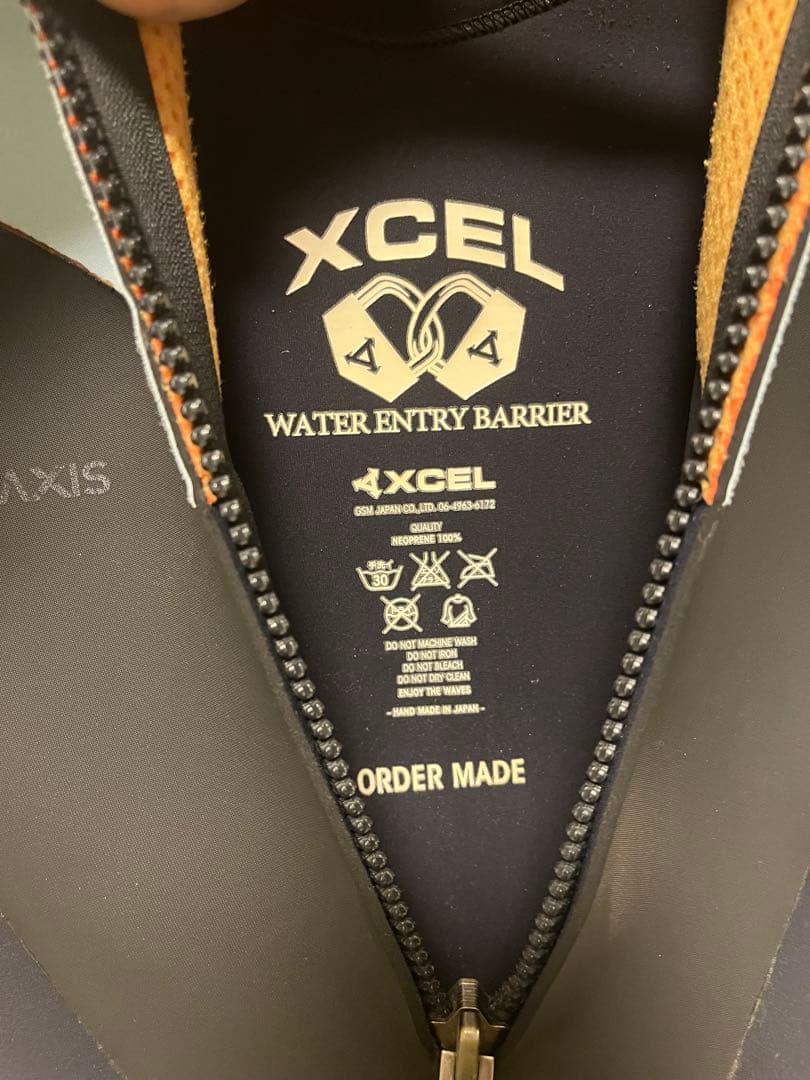 XCEL セミドライウェットスーツ