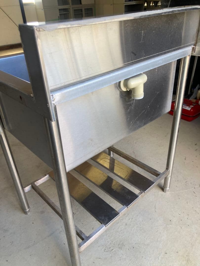 業務用 クリナップ1槽シンク 幅750×奥540 引取可能ステンレス