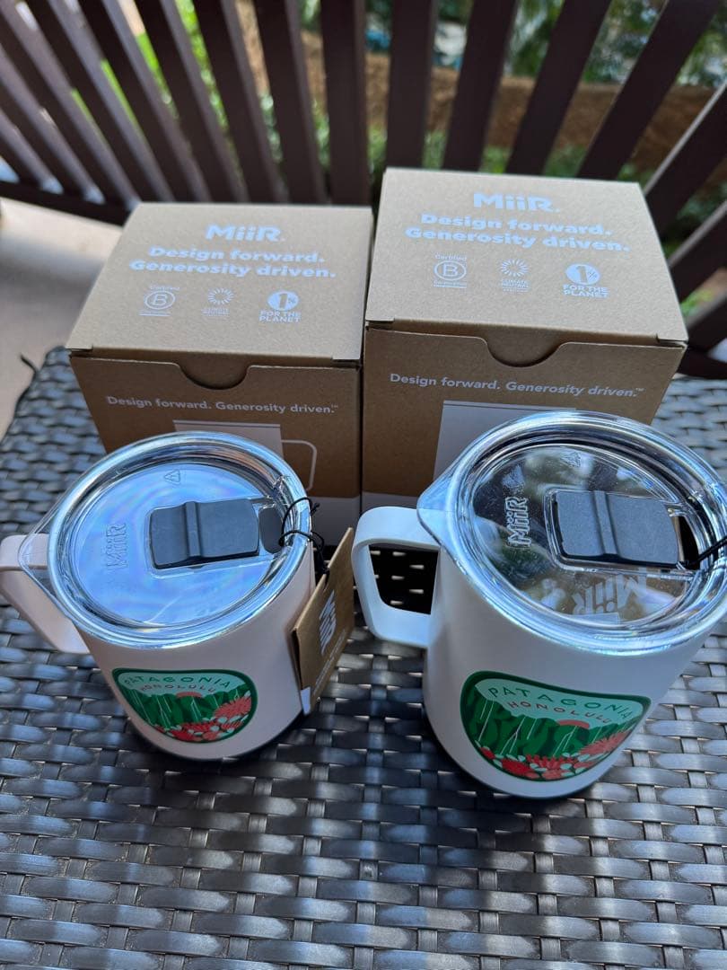 【ハワイ限定】MiiR パタゴニア　ホノルル　マグカップ 2個セット