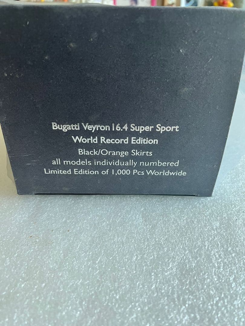 希少 オートアート ブガッティウェイロン ワールドレコードエディション 特別仕樣