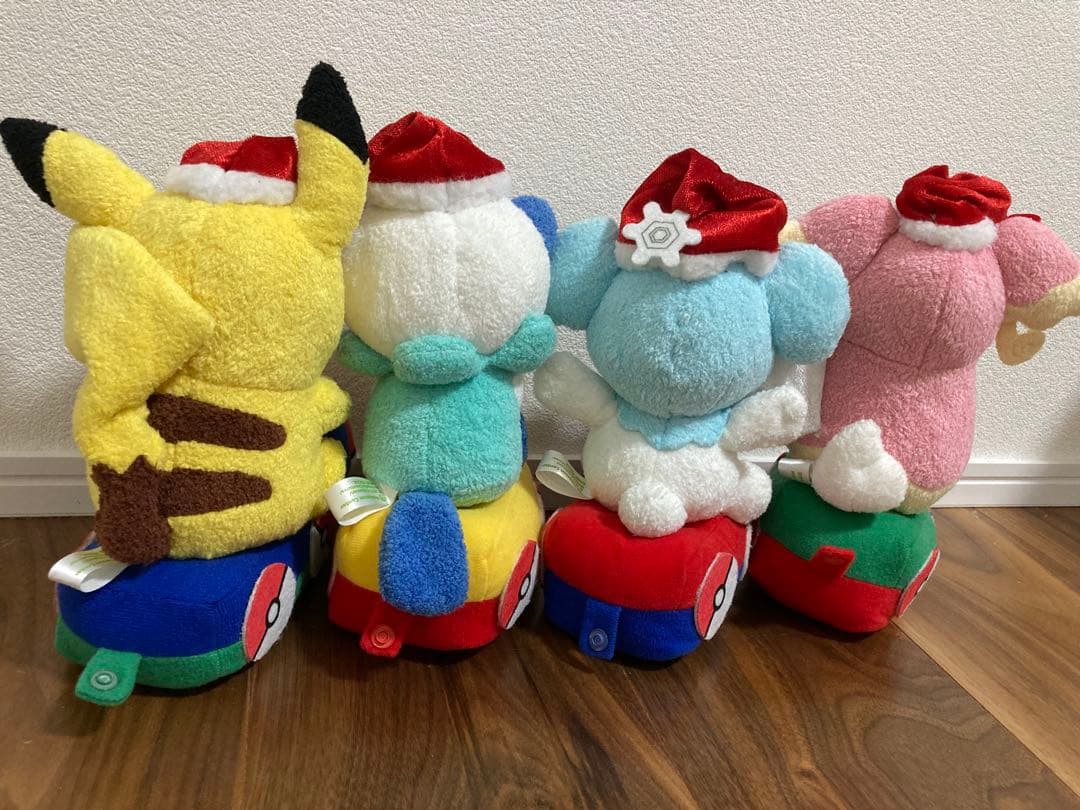 2011年発売つながるぬいぐるみ ピカチュウ ミジュマル クマシュン タブンネ