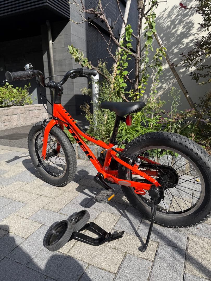 トレック　プレキャリバー 16インチ キッズバイク オレンジ 子供用自転車