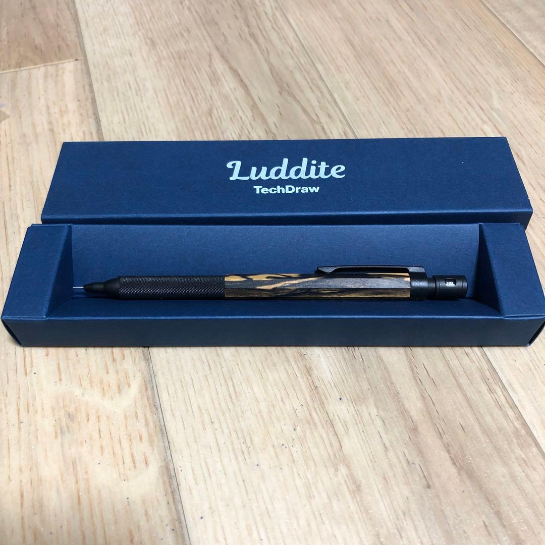 ラダイトテックドロー2銘木モデルペールムーンエボニー0.5mm techdraw