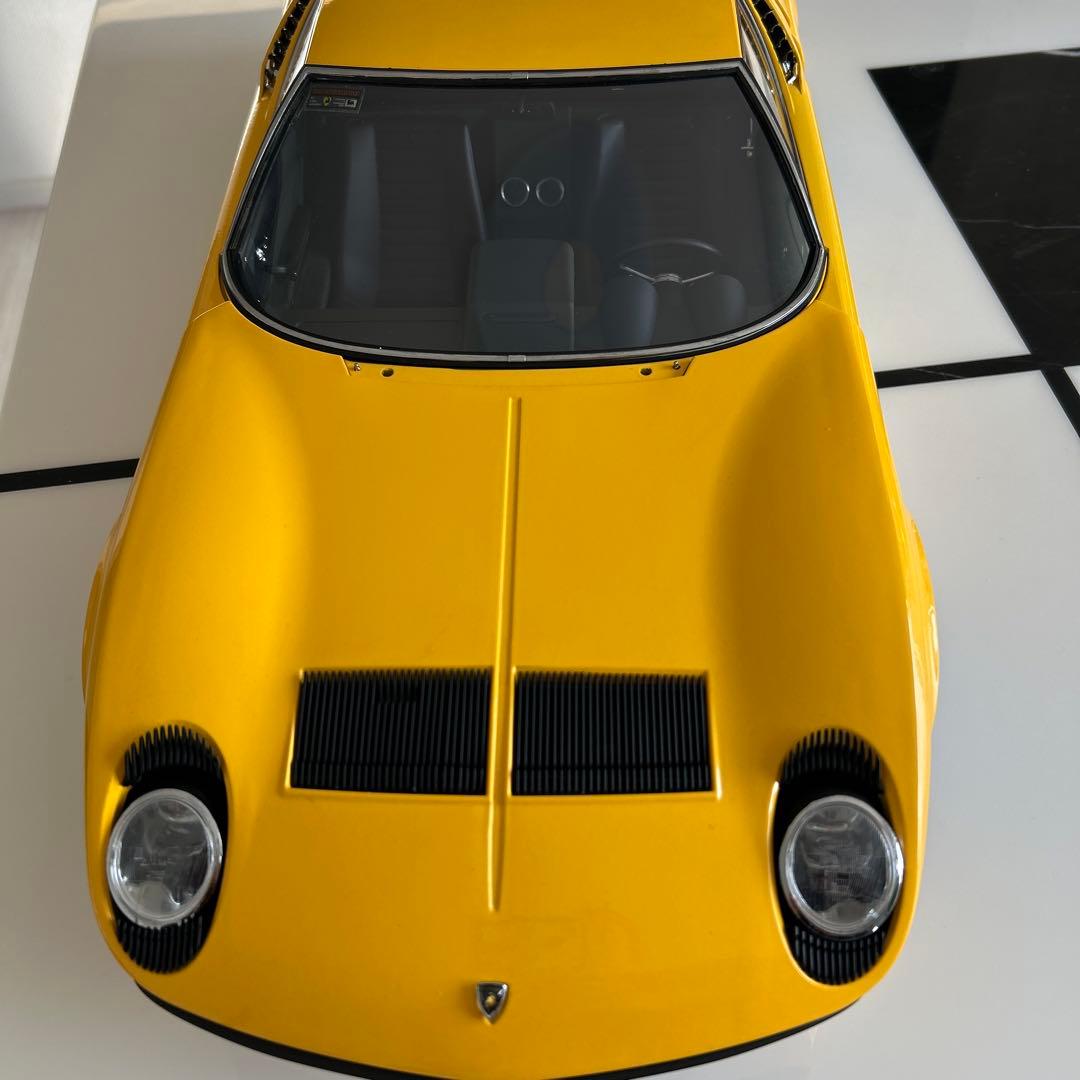 貴重品❗️1/8 ランボルギーニ ミウラ イエローコレクションとしても高い価値