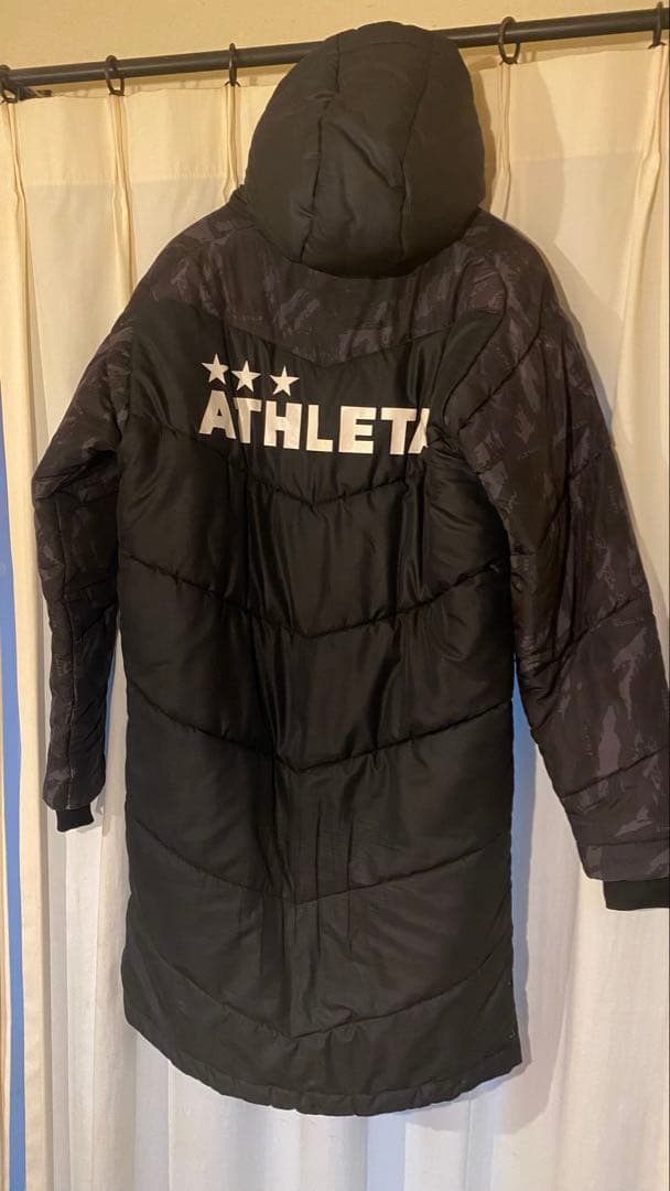 ATHLETA アスレタ ベンチコート キッズ140 大人M サッカー 防寒