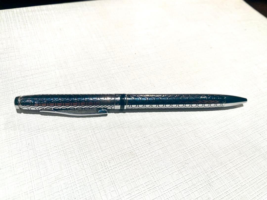 クロス社 ボールペン&シャープペンシル 2010年製 美品！亀甲柄？