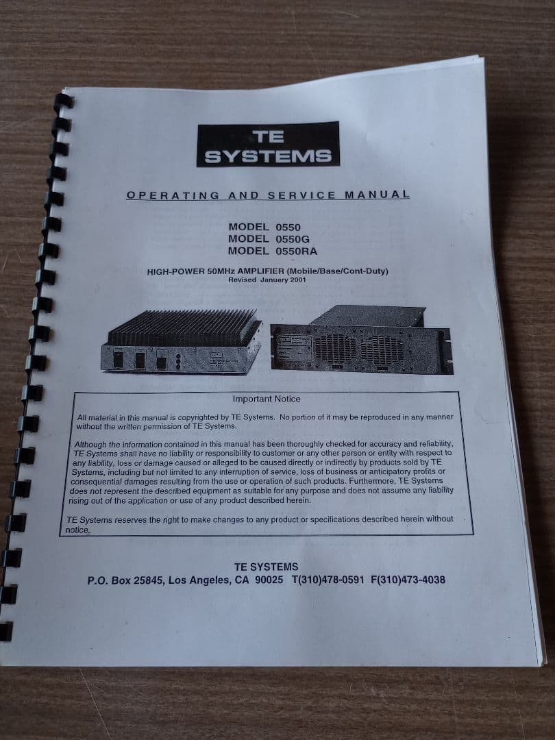 50メガ　リニアアンプ 　アマチュア無線